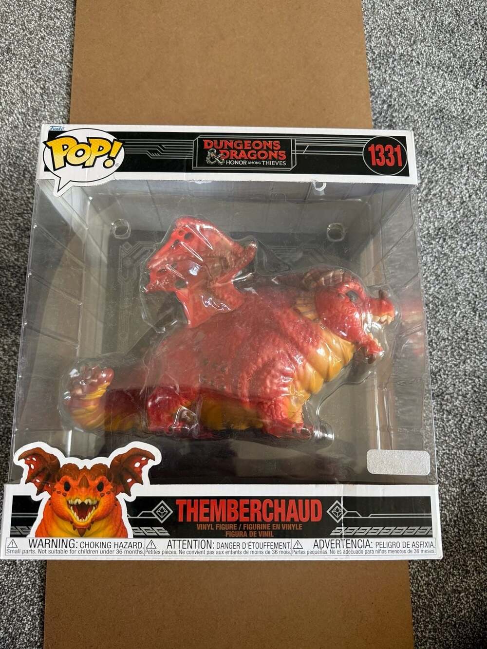 Funko Pop! Dungeons & Dragons: Honor Among Thieves Themberchaud #1331 Jumbo 10"